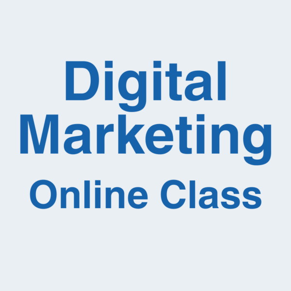 Digital marketing Online Class