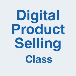 digital product selling course